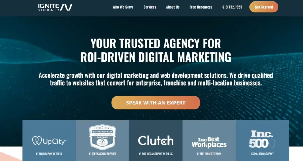 top 10 SEO companies in the USA for large corporations