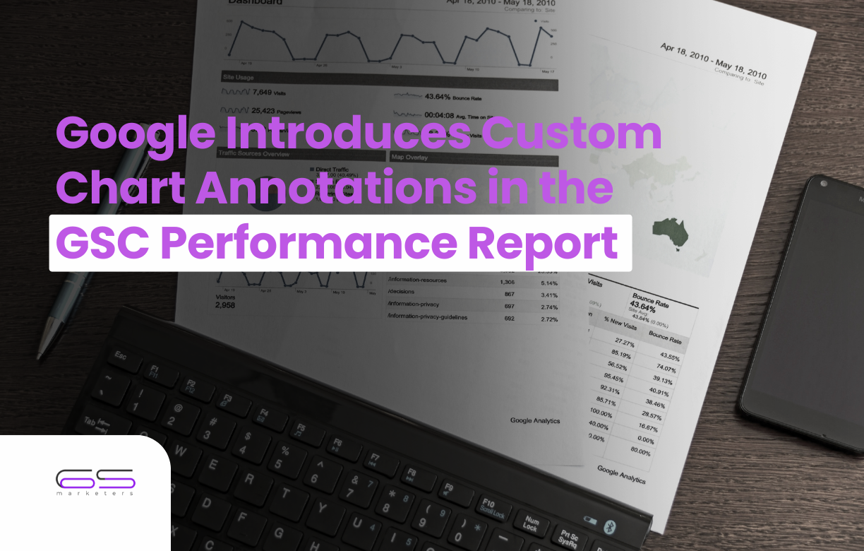 Custom Chart Annotations in GSC Performance Chart