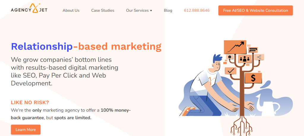 a top-ranked search result generated by an agency from the List of top-rated SEO companies in Los Angeles.