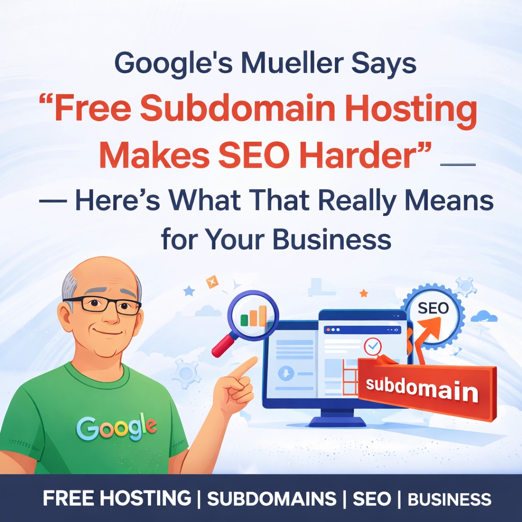 Free Subdomain Hosting Makes SEO Harder