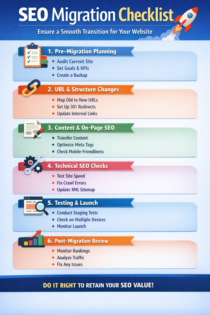 SEO Site Migration Checklist