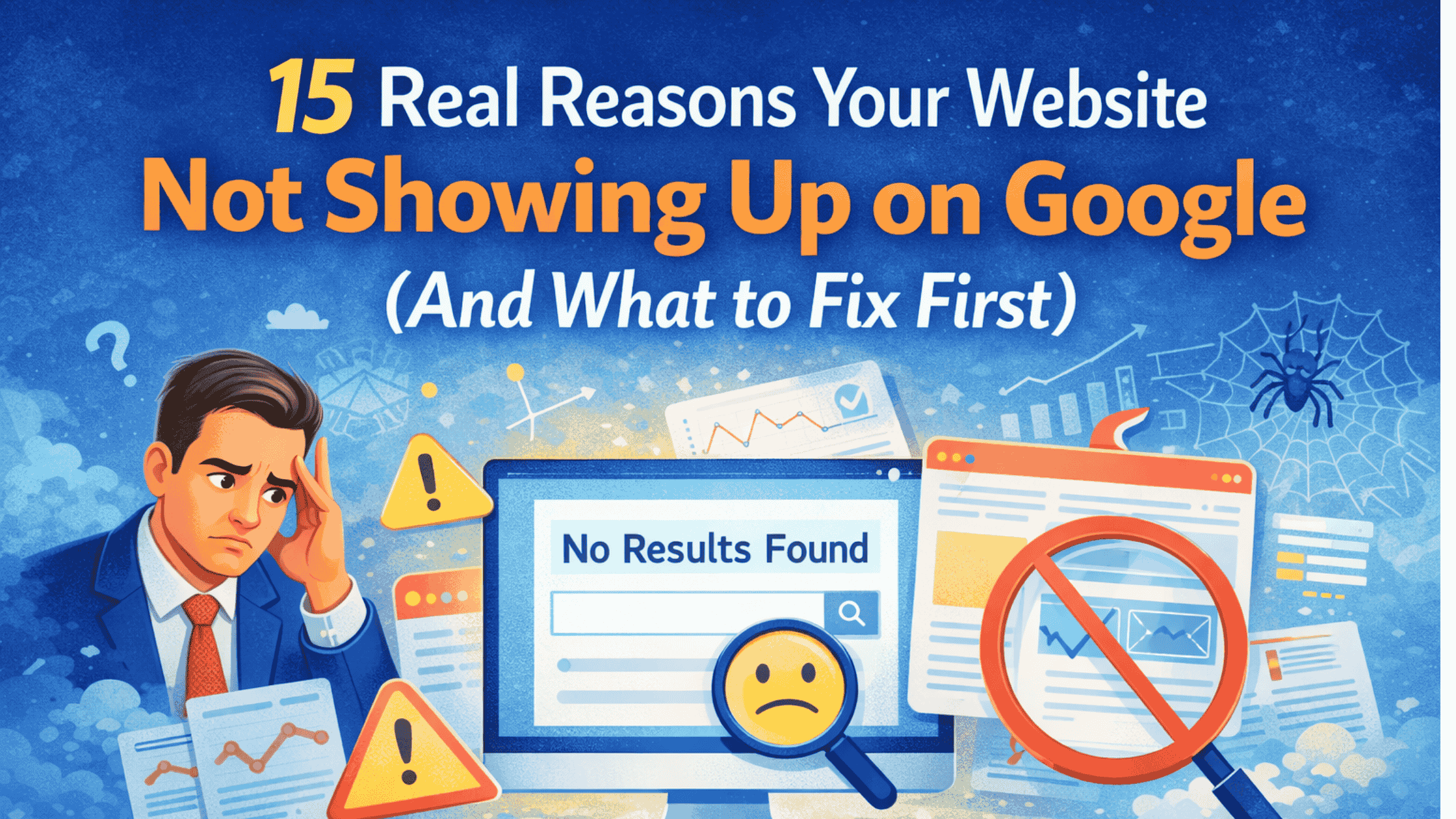 Why is your website not showing up on Google