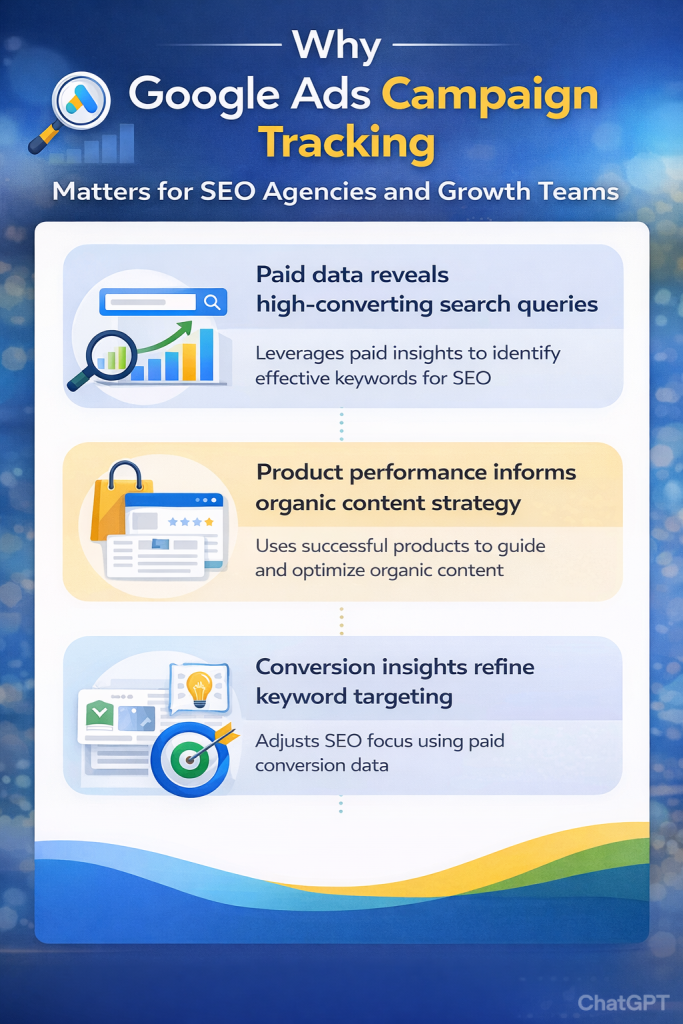 Why Google Ads Campaign Tracking matters for SEO agencies and Growth Teams
