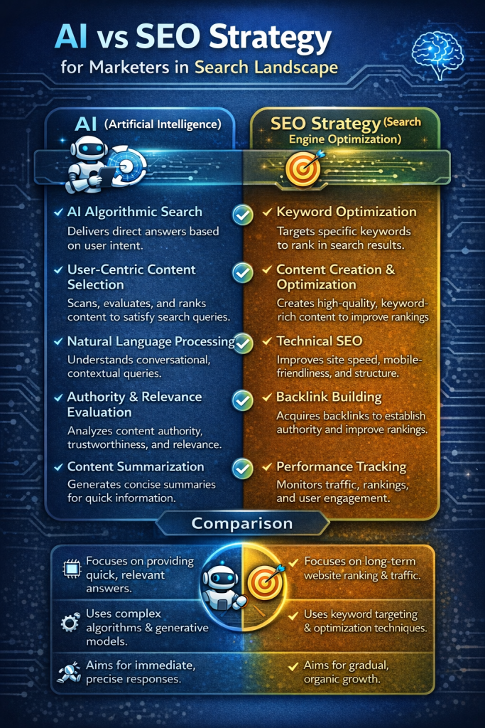 AI vs SEO strategy