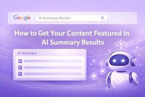 How to get your content in AI summary