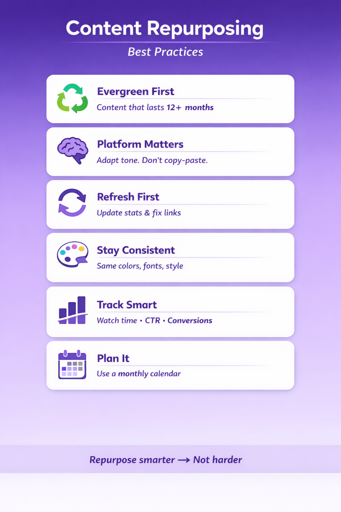 Content Repurposing Best practises